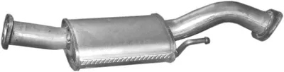 Front Schalldämpfer Mitsubishi PAJERO II Canvas Top · Mitsubishi PAJERO II