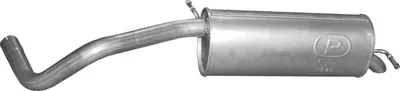 Endschalldämpfer Vw POLO IV · Skoda FABIA II · Seat IBIZA IV