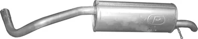 Endschalldämpfer Seat IBIZA IV SC · Skoda FABIA II · Seat IBIZA IV