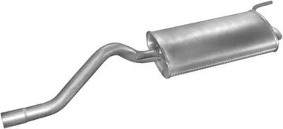 Hintere Schalldämpfer Vw CADDY II Box Karosserie/MPV · Seat INCA · Vw CADDY II MPV