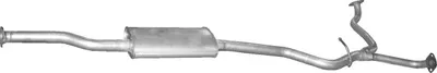 Zentrum Schalldämpfer Subaru OUTBACK · Subaru LEGACY IV Kombi · Subaru LEGACY IV