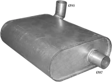 Hinterschalldämpfer POLM 60.02