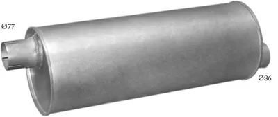 Späterer Schalldämpfer POLM 61.00