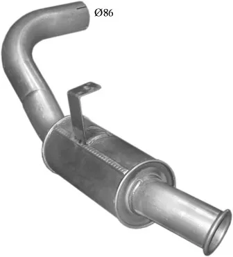 Späterer Schalldämpfer POLM 61.19