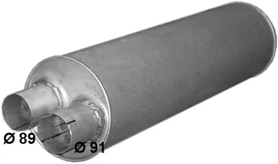 Hinterer Schalldämpfer POLM 61.27