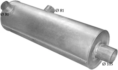 Hinterer Schalldämpfer POLM 64.15