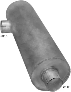 Hinterer Schalldämpfer POLM 65.01