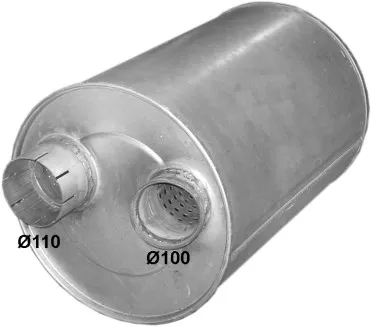 Späterer Schalldämpfer POLM 68.46