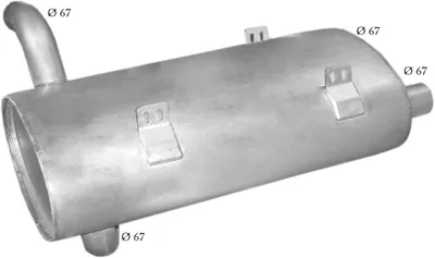 Später Schalldämpfer POLM 69.67