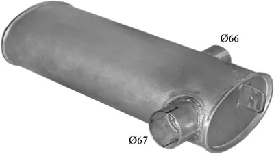 Rückschalldämpfer POLM 69.70