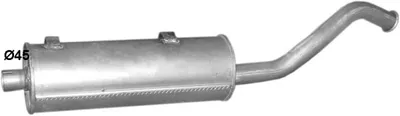 Rückschalldämpfer POLM 69.77