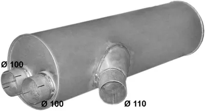 Rückschalldämpfer POLM 69.88