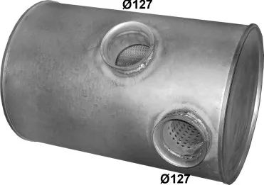 POLMO 75.12 hinterer Schalldämpfer