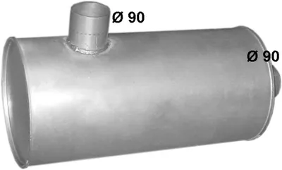 Späterer Schalldämpfer POLM 75.19