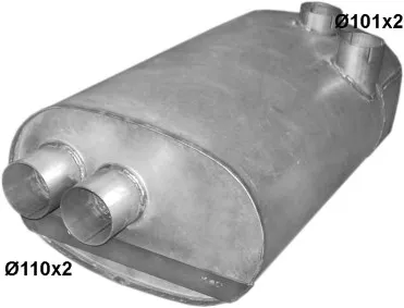 Rückschalldämpfer POLM 79.00