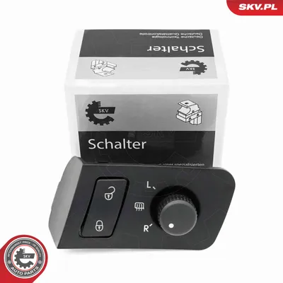 Schalter, Außenrückspiegel Einstellung Vw CADDY III Box Karosserie/MPV · Vw CADDY III MPV · Vw TOURAN
