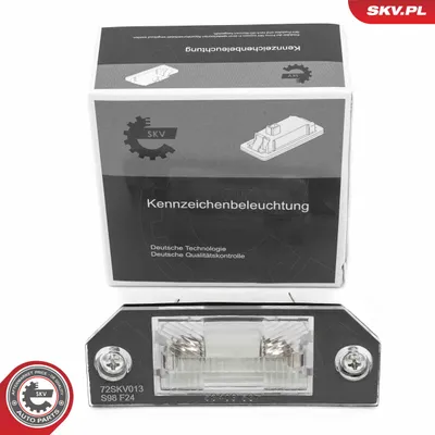Lizenzschild Licht Ford FOCUS C-MAX · Ford FOCUS II · Ford FOCUS II Turnier