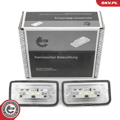 Lizenzschild Light Chrysler CROSSFIRE · Chrysler CROSSFIRE Roadster · Mercedes-Benz SL