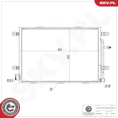 Kondensator, Klimaanlage Audi A6 C5 · Audi A6 C5 Avant · Audi ALLROAD C5