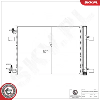 Kondensator, Klimaanlage Opel ASTRA J · Opel ASTRA J Sports Tourer · Opel ZAFIRA TOURER C