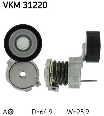 Gurtspanner, V-Ribbed Gürtel Seat IBIZA III · Seat CORDOBA · Seat IBIZA IV