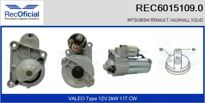 Starter Renault RAPID Box Body/MPV · Renault LAGUNA I · Renault 11