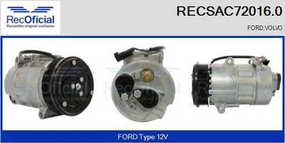 Kompressor, Klimaanlage Ford FOCUS C-MAX · Volvo S40 II · Volvo V50