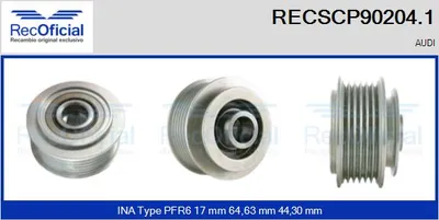 Pulley, Lichtmaschine