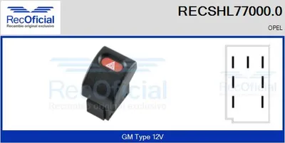 Warnhinweis Lichtschalter Opel ASTRA F Limousine · Opel ASTRA F Hatchback · Opel ASTRA F Kombi Van