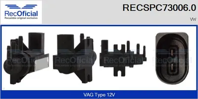 Druckumformer, Abgasregelung Vw PHAETON · Vw TOUAREG · Vw MULTIVAN T5