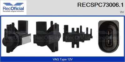 Druckumformer, Abgasregelung Vw PHAETON · Vw TOUAREG · Vw MULTIVAN T5