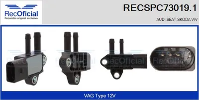 Druckumformer, Abgasregelung Vw PASSAT B5.5 · Vw PASSAT B5.5 Variante · Skoda SUPERB I