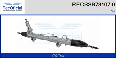 Lenkgetriebe Vw MULTIVAN T5 · Vw TRANSPORTER T5 Plattform/Chassis (7JD, 7JE, 7JL, 7JY, 7JZ, 7F · Vw TRANSPORTER T5 Van