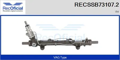 Lenkgetriebe Vw MULTIVAN T5 · Vw TRANSPORTER T5 Plattform/Chassis (7JD, 7JE, 7JL, 7JY, 7JZ, 7F · Vw TRANSPORTER T5 Van