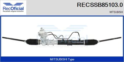 Lenkgetriebe Mitsubishi COLT III · Mitsubishi COLT IV · Mitsubishi LANCER V