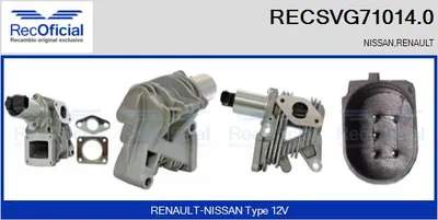 EGR-Ventil Renault MEGANE II · Renault SCÉNIC II · Renault MEGANE II Coupé-Cabriolet