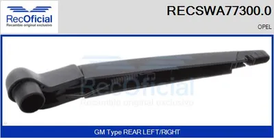 Wischerarm, Fensterreinigung Opel ASTRA G Kombi · Opel ASTRA G Kombi Van · Opel ASTRA G CLASSIC Caravan