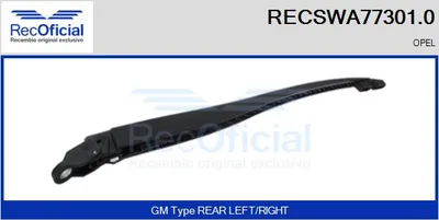 Wiper Arm, Fensterreinigung Opel ASTRA G Hatchback