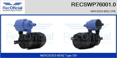Spülmittelpumpe, Fensterreinigung Opel COMBO Box Body/MPV · Mercedes-Benz G-CLASS · Opel CORSA A Hatchback