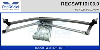 Wiperlinkage Mercedes-Benz SPRINTER 2-t Plattform/Chassis · Mercedes-Benz SPRINTER 2-t Van · Mercedes-Benz SPRINTER 2-t Bus