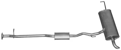 Endschalldämpfer Nissan QASHQAI I