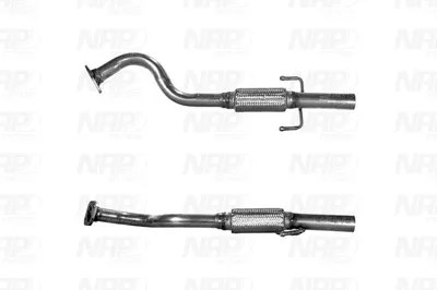 Auspuffrohr Fiat BRAVA · Fiat BRAVO I