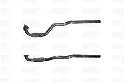 Auspuffrohr Opel ASTRA G Hatchback · Opel ASTRA G Kombi · Opel ASTRA G Limousine