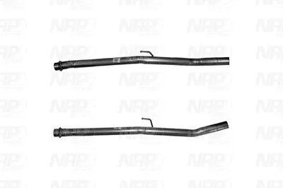 Auspuffrohr Citroën C8 · Fiat ULYSSE · Peugeot 807