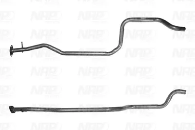 Auspuffrohr Ford FIESTA IV