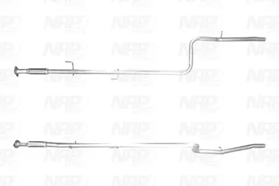 Auspuffrohr Fiat DOBLO MPV · Fiat DOBLO Box Body/MPV