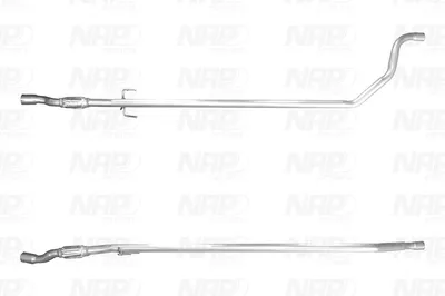 Auspuffrohr Fiat GRANDE PUNTO · Fiat PUNTO EVO · Opel CORSA D