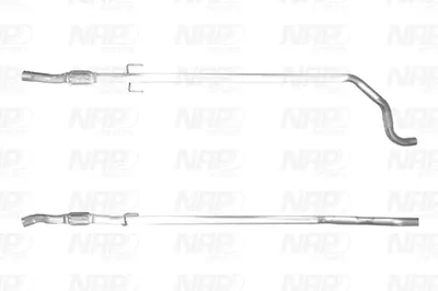 Auspuffrohr Opel CORSA E · Opel CORSA E Hatchback Van