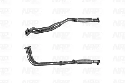 Auspuffrohr Fiat TEMPRA · Fiat TEMPRA S.W. · Fiat TIPO