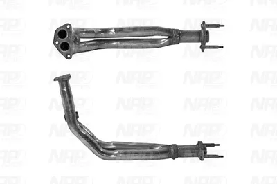 Auspuffrohr Fiat UNO